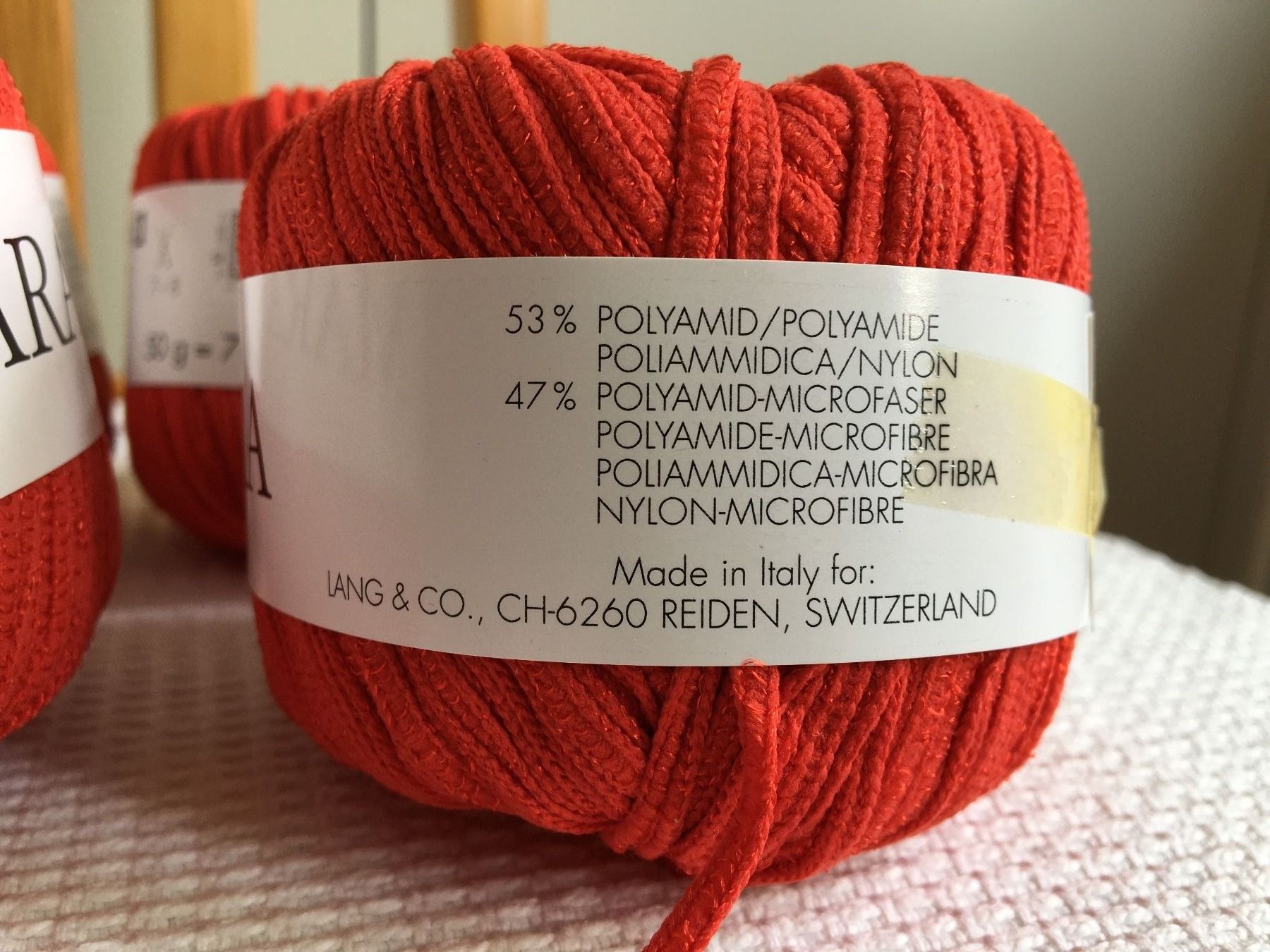 Lang Yarns Lana: Lang Yarns - Bändchengarn Mara, 6 Stück – Nuovo e nell'imballaggio originale da Meisterschwanden venduto da Lapins2019 4