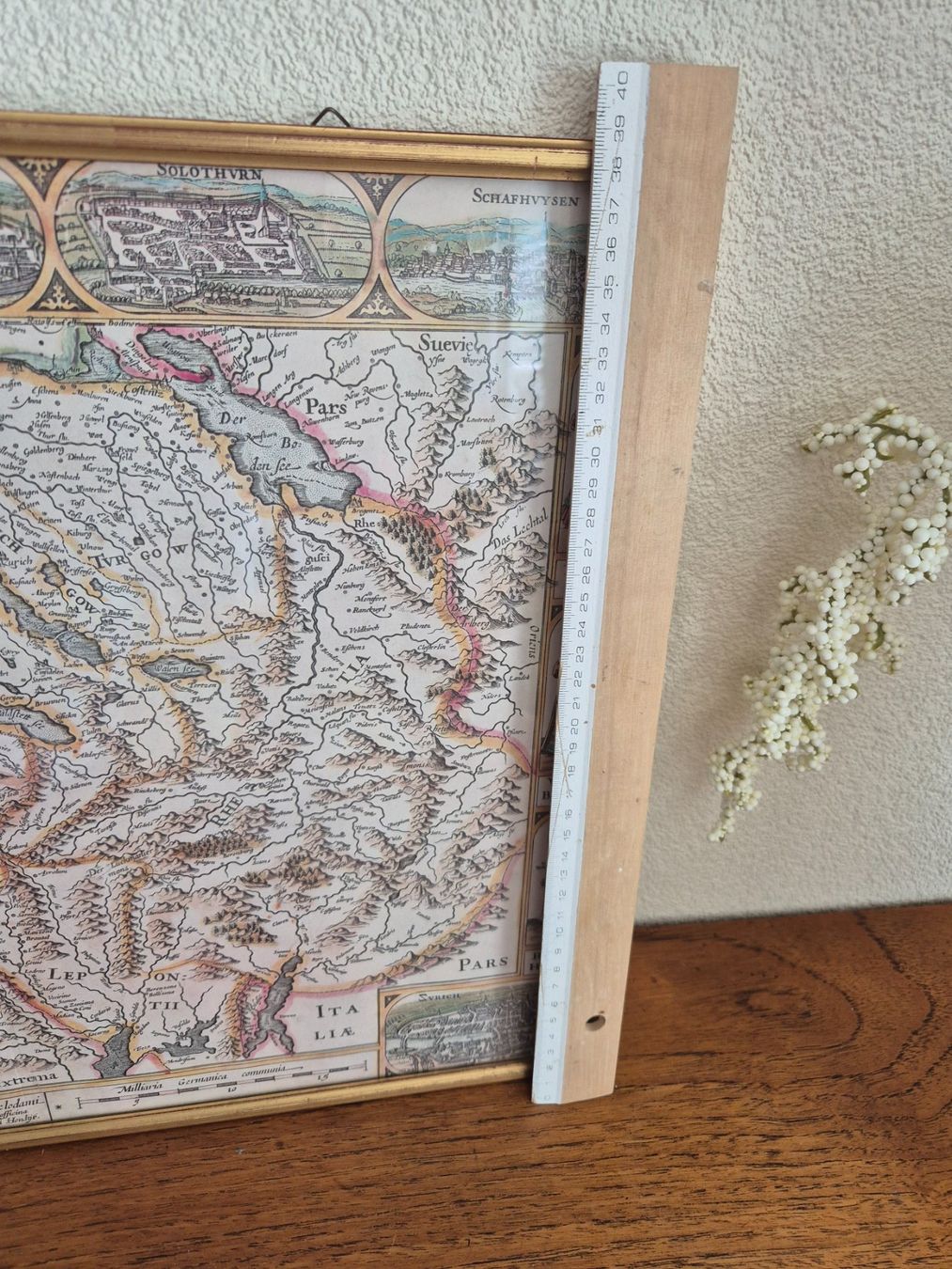Foto & Immagini: Cadre Carte ancienne de la Suisse, Nova Helvbula – Usato da Fully venduto da tameab 2
