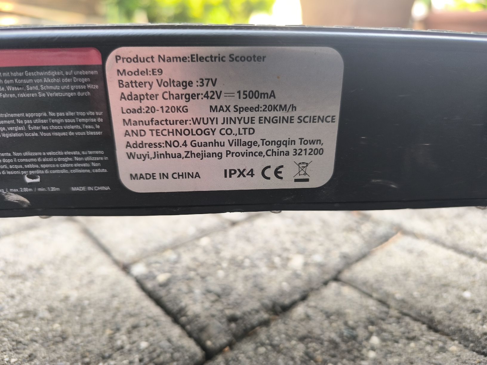 Kickboard: E-scouter Trottinett – Défectueux à Buchs SG par Cor-Pie 5