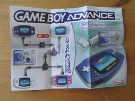 Game Boy Advance, Bild Adapter Set gefaltet