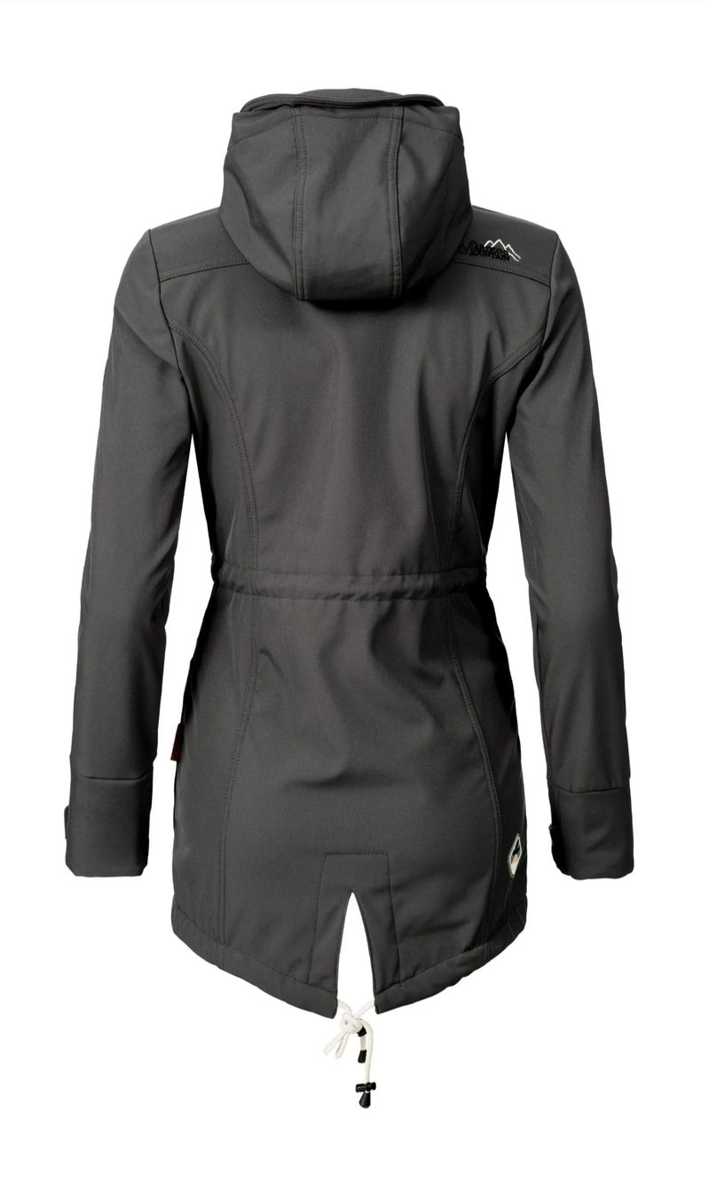 Giacche: Marikoo Softshell Parka Zimtzicke, Grau, Grösse 38 – Usato da Hochwald venduto da Nikita44 1