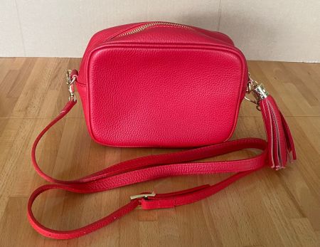 Tasche - Handtasche rot Bold Matters CLASSIC Leder Crossbody