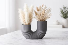Moderne Vase – Pampasgras Vase & Wohnzimmer Deko