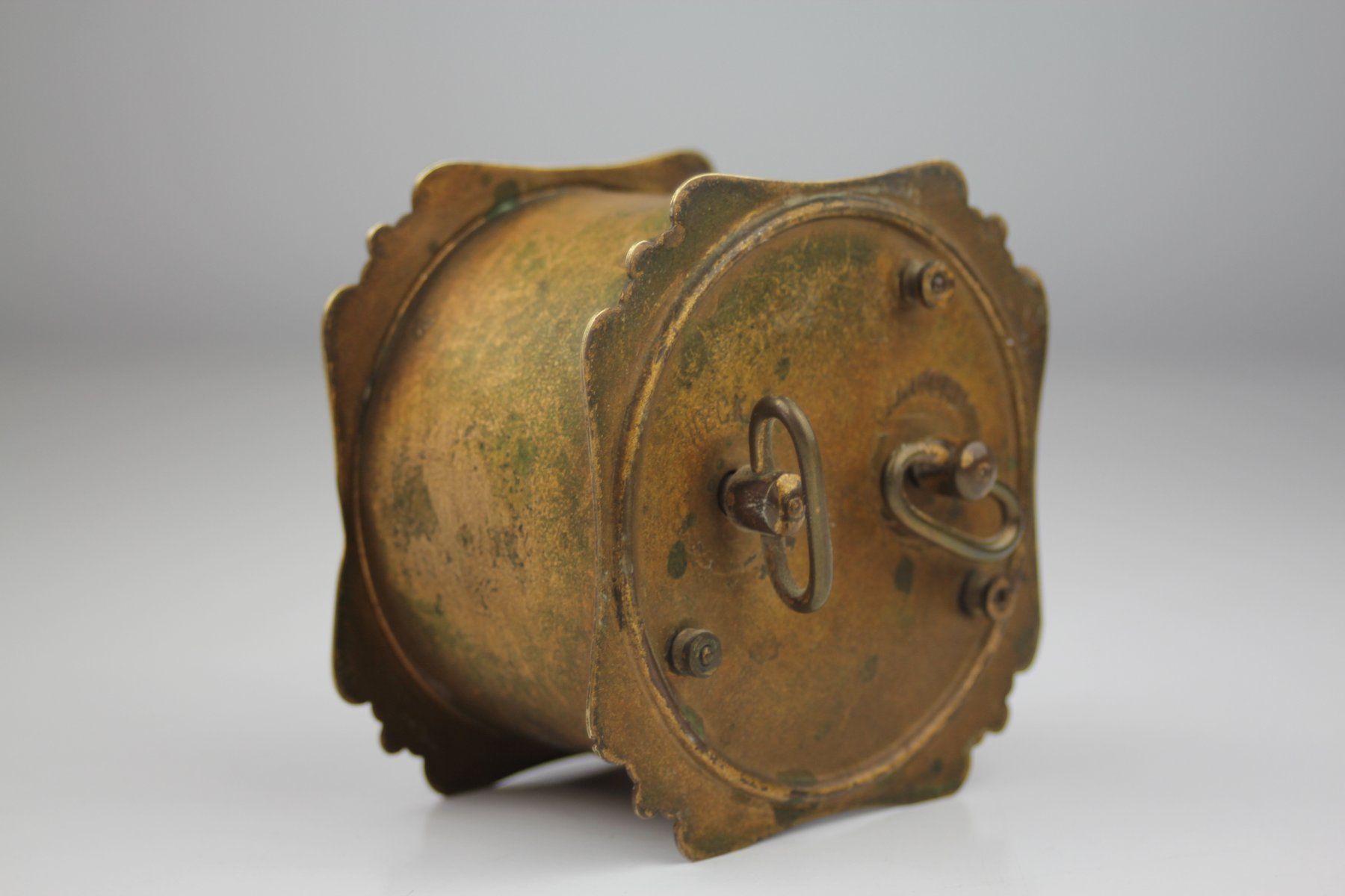 Sveglie: Altes  Lenzkirch Wecker Messing Uhr – Usato da Basel venduto da IRMAundFRED 3