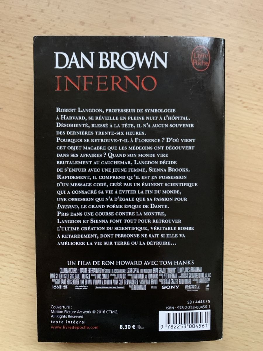 Libri: Lot de 3 romans de Dan Brown – Usato da Salavaux venduto da Lune_Diurne 1