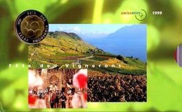 Schweizer Münzsatz 1999 stgl_TOP