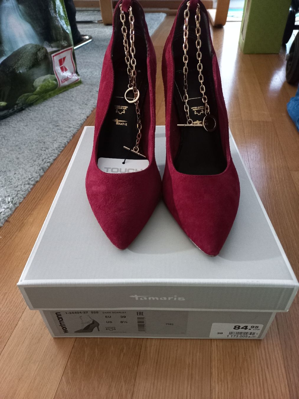 Tamaris Scarpe da donna: Tamaris rote Heels – Nuovo e nell'imballaggio originale da Jona venduto da Mia94 1