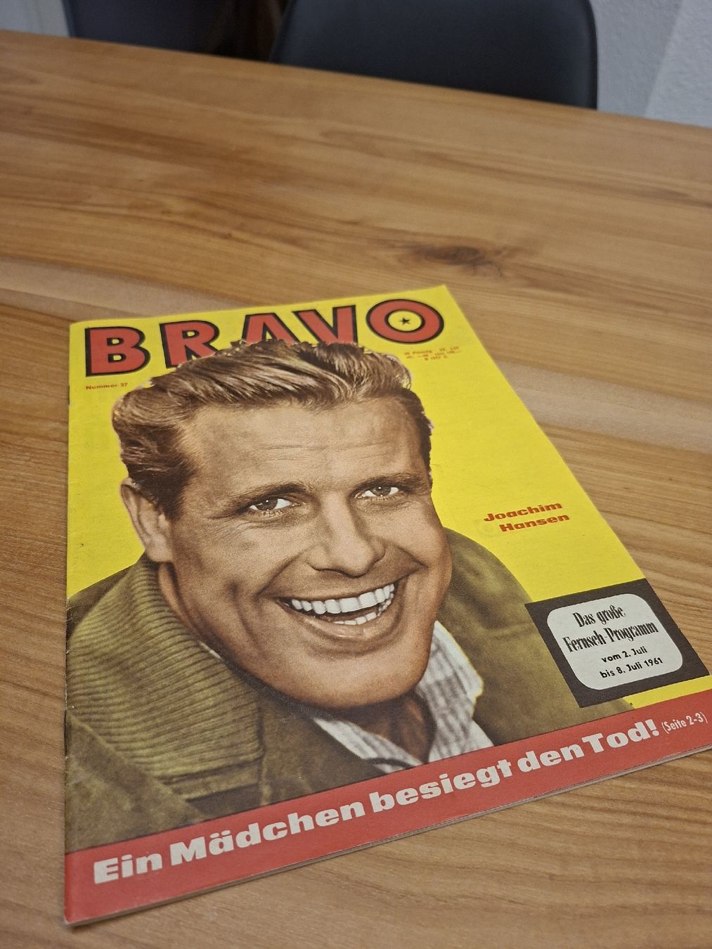 Zeitschriften & Magazine: Bravo Heft Nr.27 1961 – Gebraucht aus Ganterschwil von HeidiuPeter