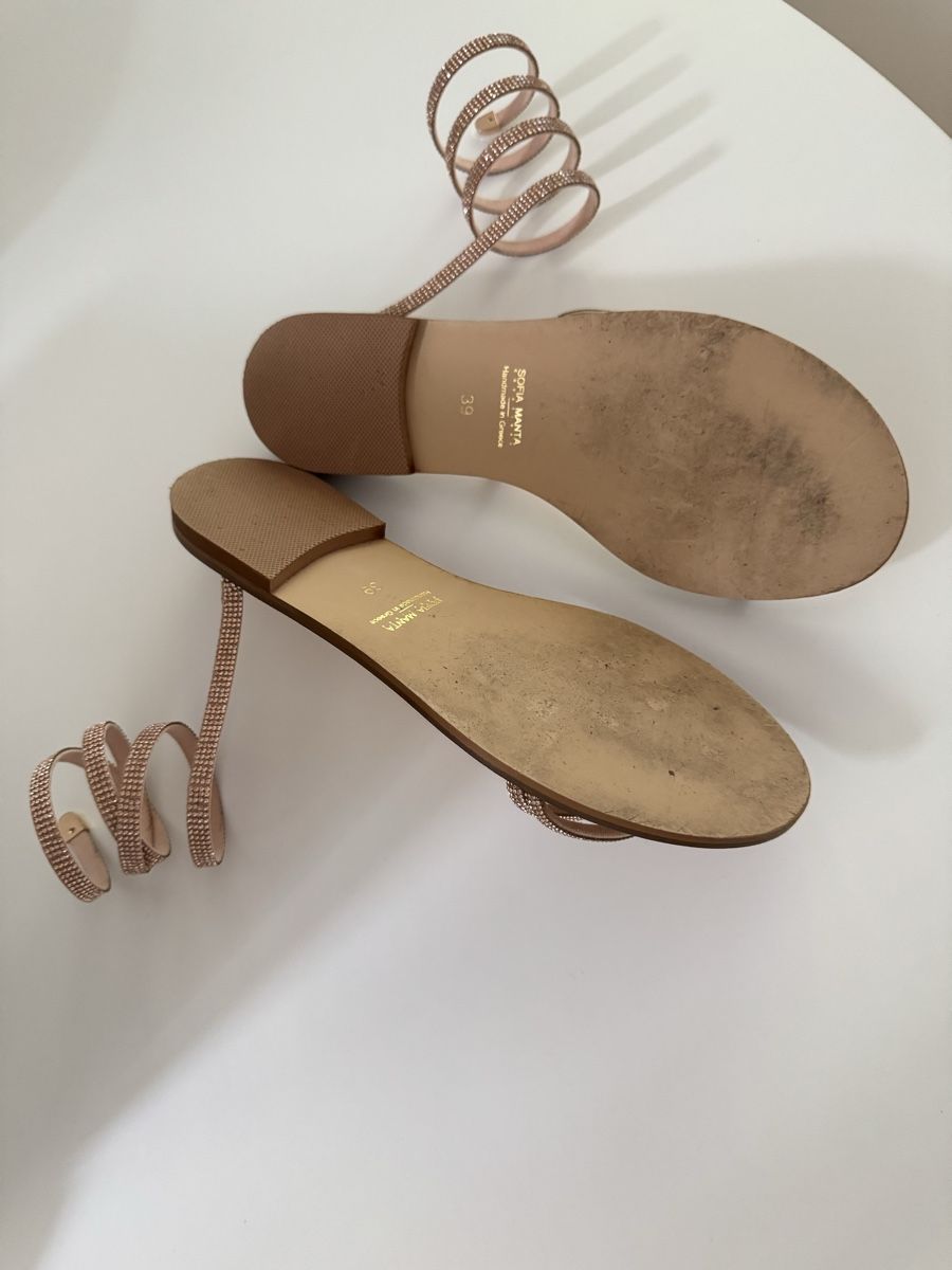 Scarpe da donna: Sofia Manta rosegold Sommer Sandalen Gr. 39 – Usato da Küsnacht ZH venduto da maryberryblue 7