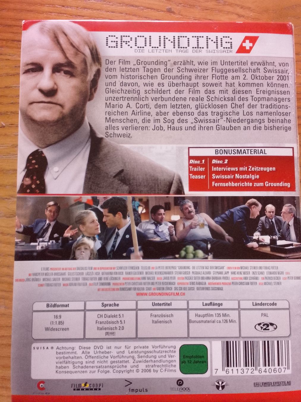 Alle DVDs: DVD Grounding Die letzten Tage der Swissair 2 Disc – Gebraucht aus Nods von Tiberias 1