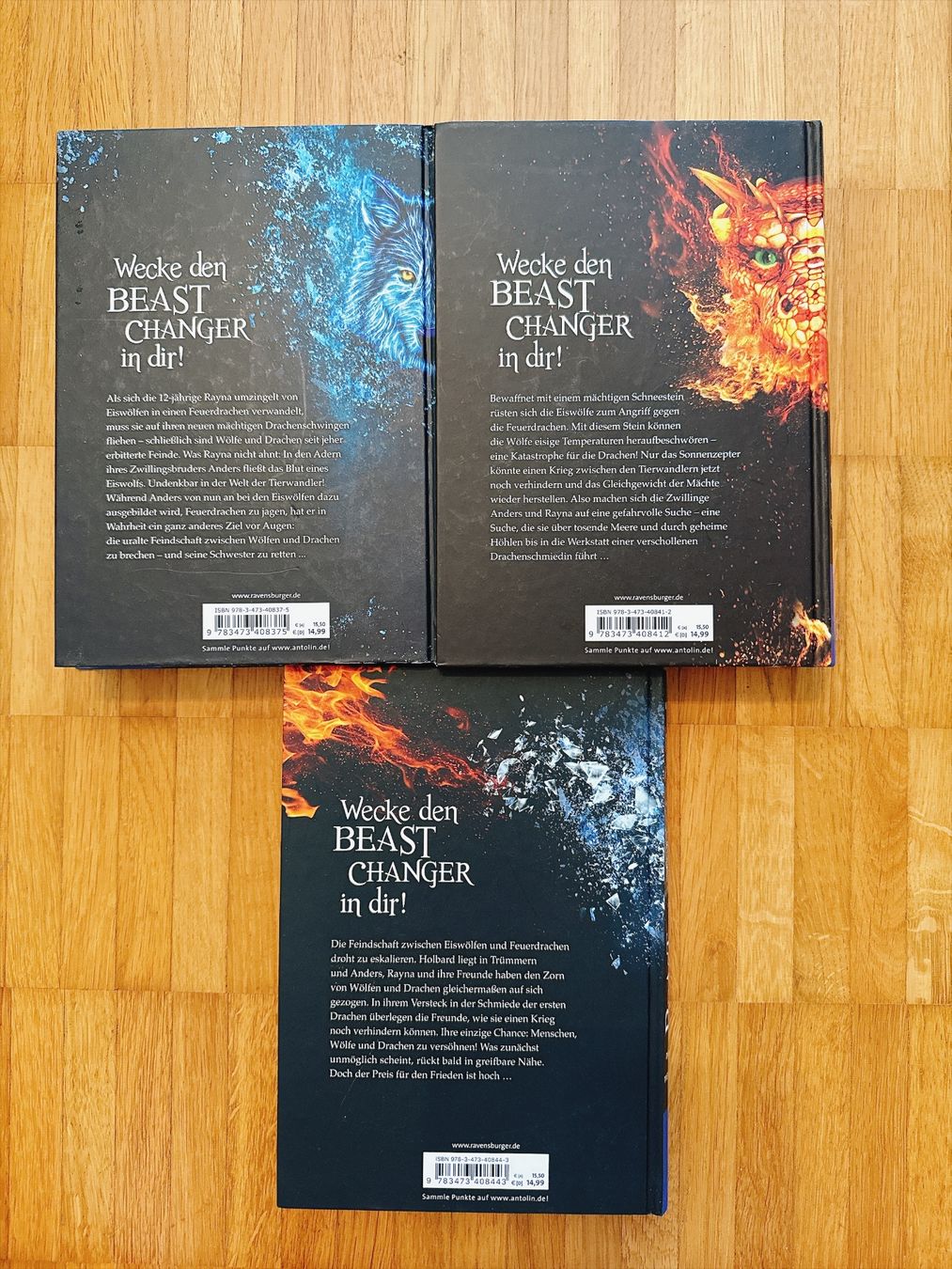 Libri: Beast Changers Buch-Trilogie, Amie Kaufmann – Usato da Muttenz venduto da denise06 1