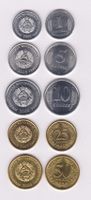 TRANSNISTRIE 5 MONNAIES DE 1 à 50 KOPECK (UNC) 2000-2005