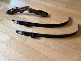 Win&Win Black Wolf Recurve ILF Jagdbogen Linkshand - wie NEU
