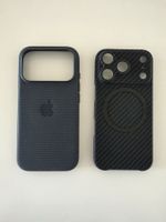 Apple FineWoven case + Latercase for iPhone 17 Pro