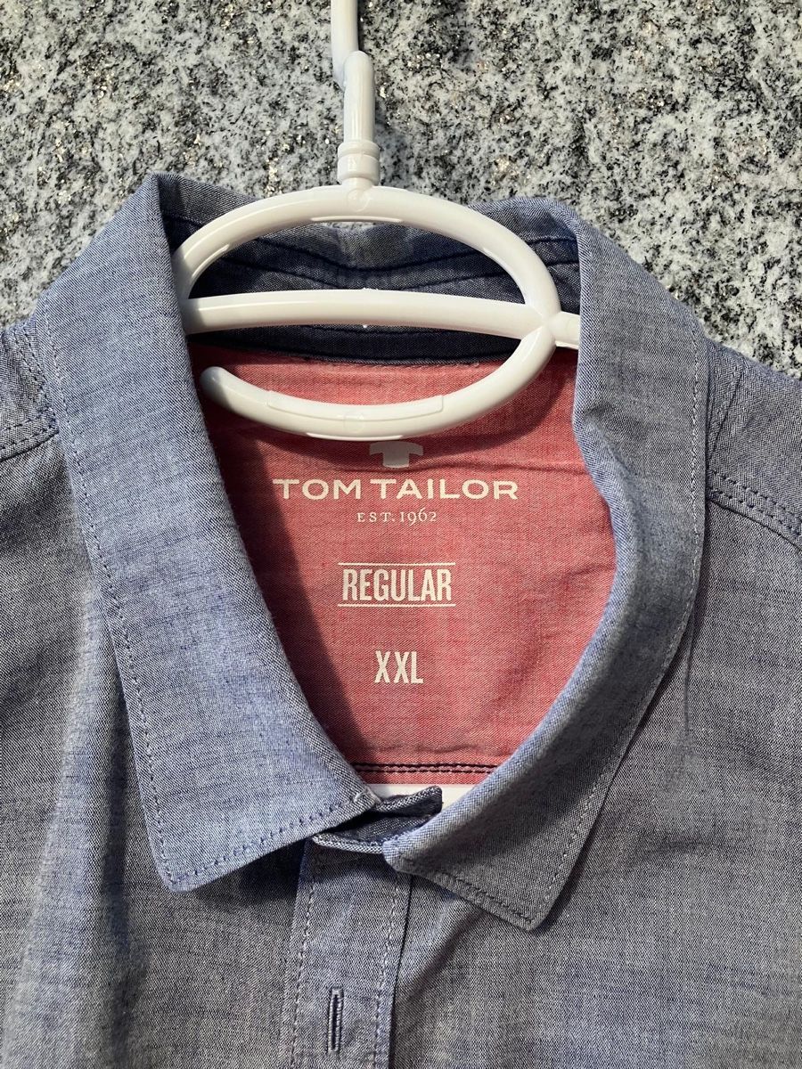 Tom Tailor Hemden: Tom Tailor Herren Hemd, Kurzarm, Gr. XXL, Baumwolle – Neu (gemäss Beschreibung) aus Einsiedeln von zue_82pm 2