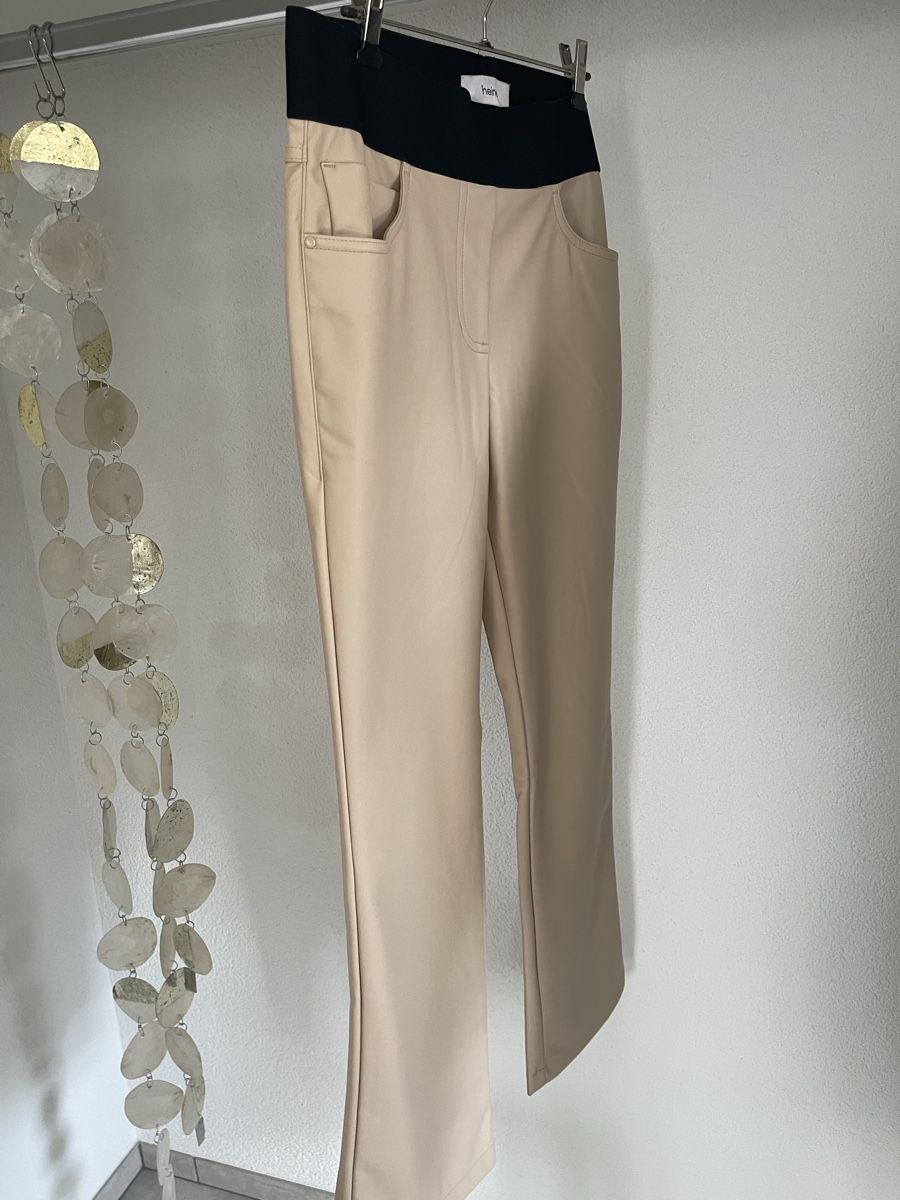 Heine Hosen: Kunstlederhose – Neu (gemäss Beschreibung) aus Weingarten-Kalth von 53solti 1