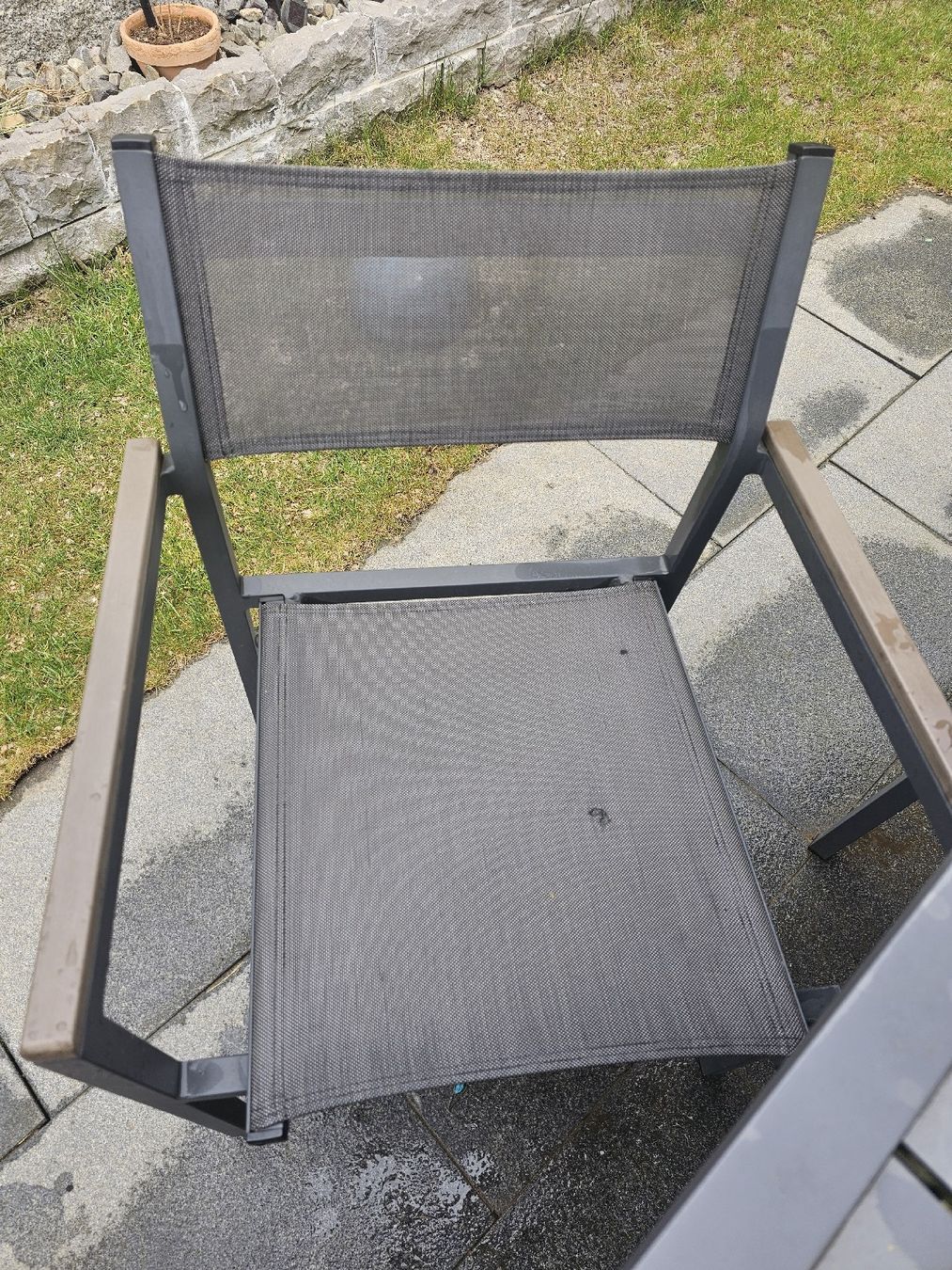 Set di tavolo e panche: Gartentisch ausziehbar mit 4 Stühlen – Usato da Grellingen venduto da JJJJ93 2