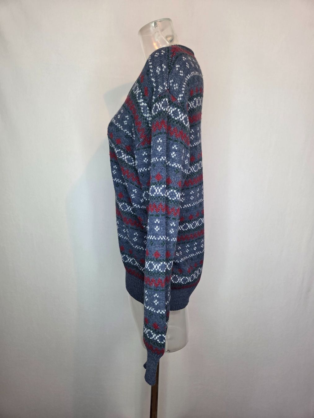Maglioni & Felpe: Vintage V-Ausschnitt Strickpullover 90er - ca. M/L – Usato da Bern venduto da SecondSpirit 1