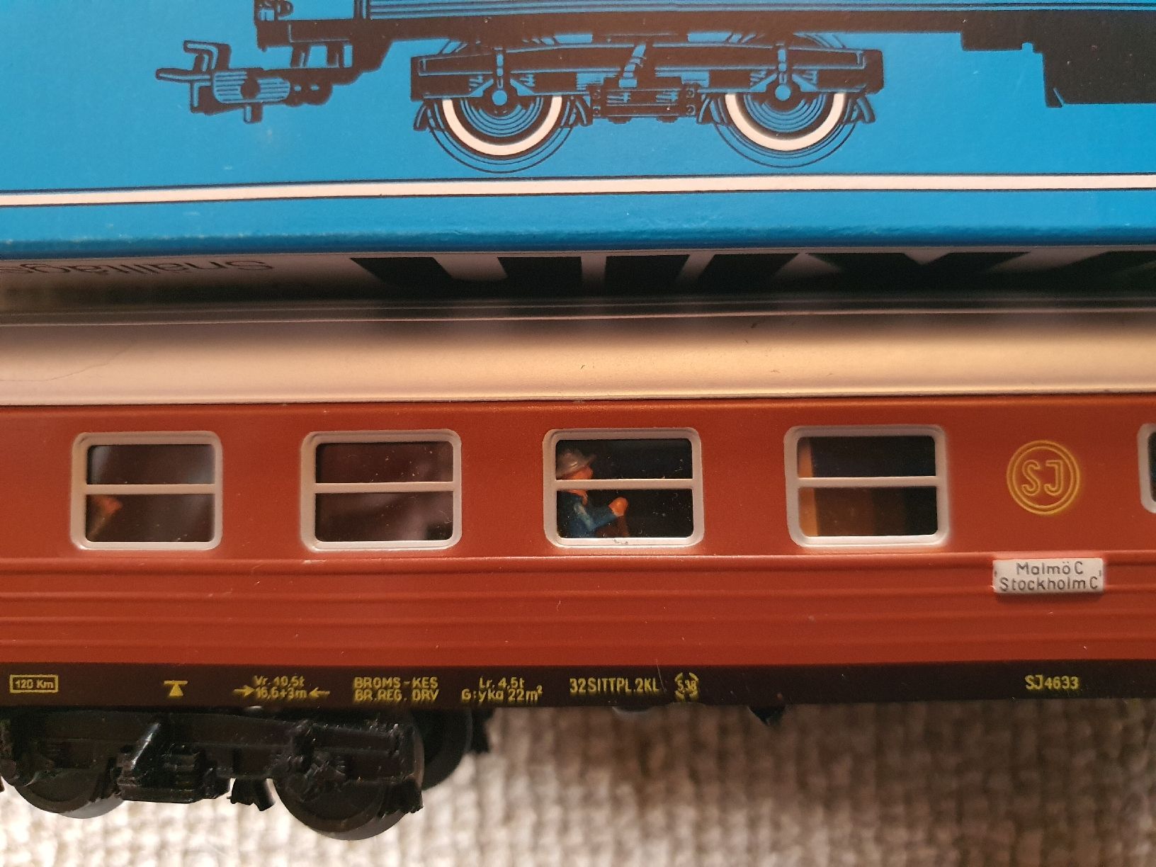 Märklin Modellini di ferrovie: Voiture SJ – Usato da Lavey-Village venduto da Lofoten93 5