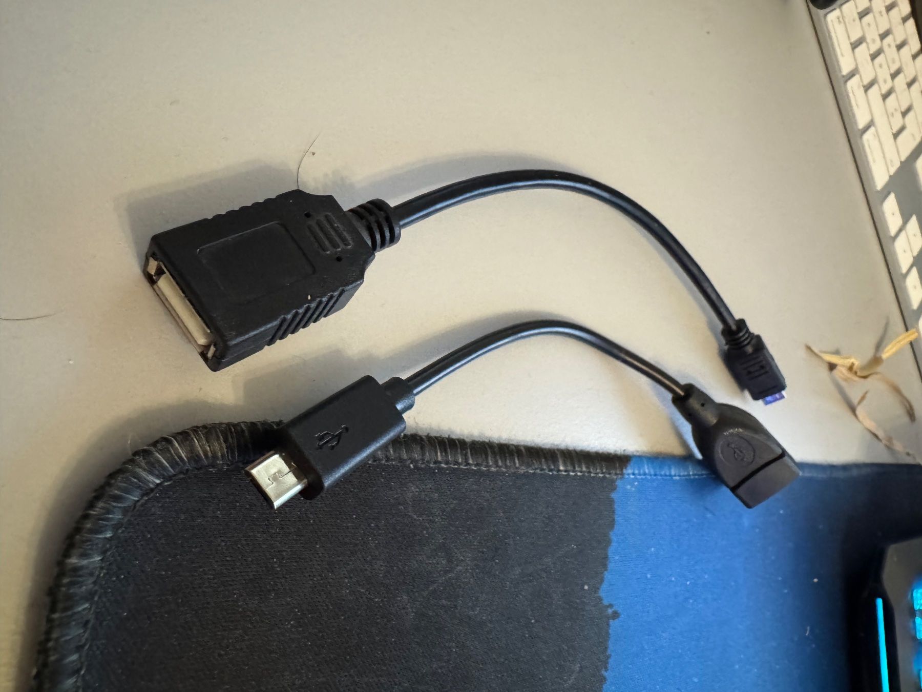 Unità & Adattatore: Micro USB Adapter Kabel, Stecker auf Buchse – Usato da Burgdorf venduto da Caradhras
