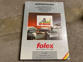 Folex Kopierfolien X-102 Blau NEU