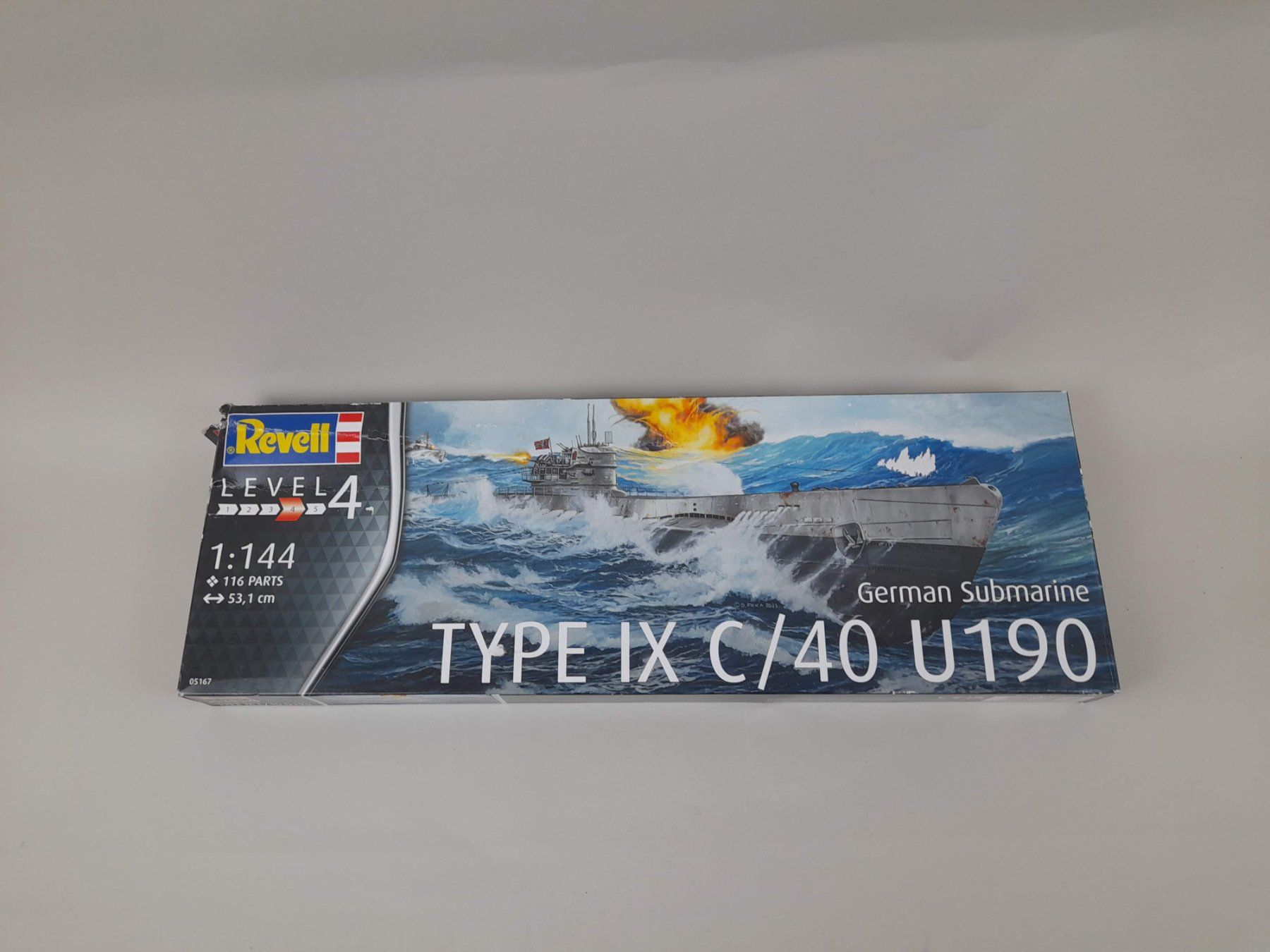 Revell Kit di modellismo & Modellini statici: REVELL German Submarine Type IX C/40 U190 – Nuovo (secondo la descrizione) da Liebefeld venduto da Restwert_Liebefeld