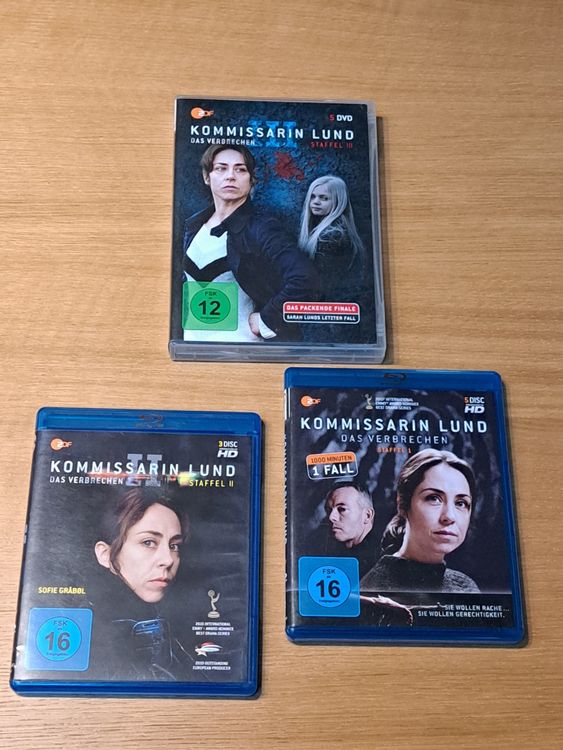 Kommissarin Lund, Das Verbrechen, Staffeln 1-3, 2x BR, 1xDVD | Kaufen ...