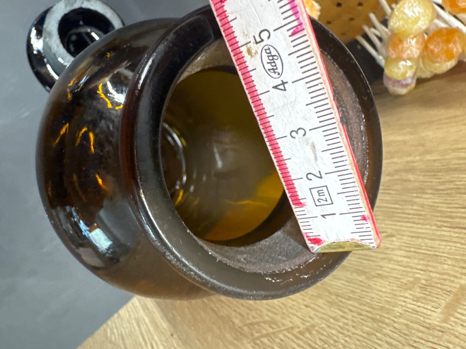 Laborzubehör: Ancienne bouteille pharmacie brune 1000 ml – Gebraucht aus Lajoux JU von Briard0 2
