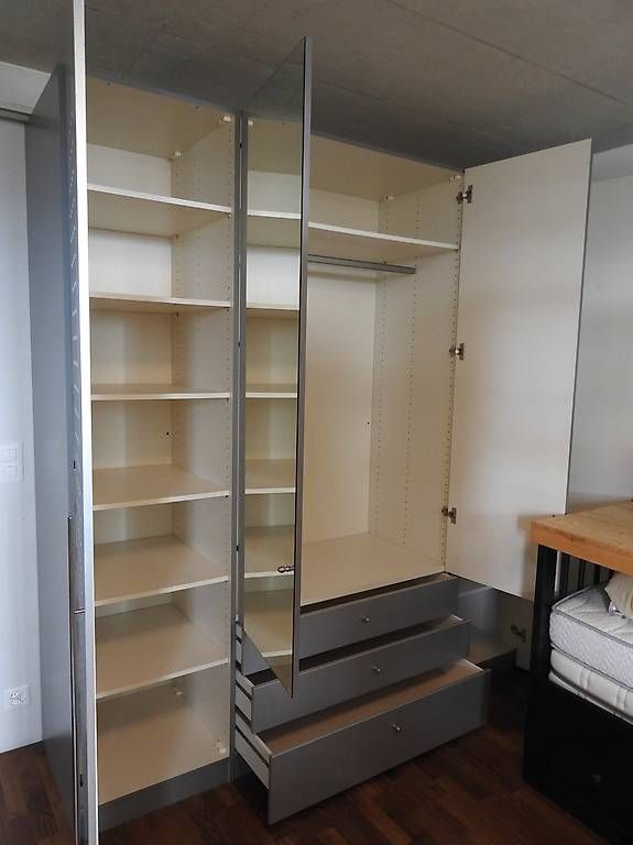 Armadi: Schrank Anthrazit mit Spiegel – Usato da Rain venduto da 999-800-K 4