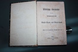 antiquarisches Buch Biblische Geschichte