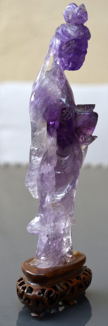 Minéraux & Lithothérapie: Amethystfigur / figurine en améthyste – D'occasion à Collonges par arashee 5