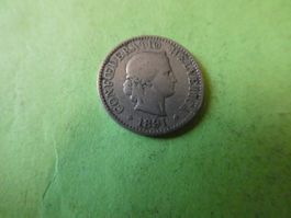 Schweiz 1891, 5 Rappen