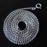 Silber 800 Venezianer Halskette 60 cm / 2 mm