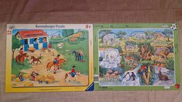 2 Holz-Puzzle
