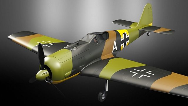 RC Modellbau: FW 190A, Modellflugzeug (1.1m) – Neu und originalverpackt aus Gonten von reko12