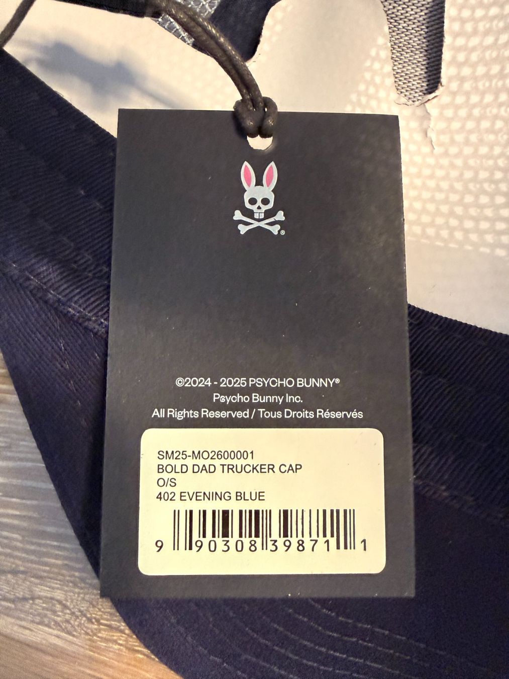 Copricapi, berretti & cappellini: Bold Dad Trucker Cap von Psycho Bunny – Nuovo e nell'imballaggio originale da Adliswil venduto da Flash79 3
