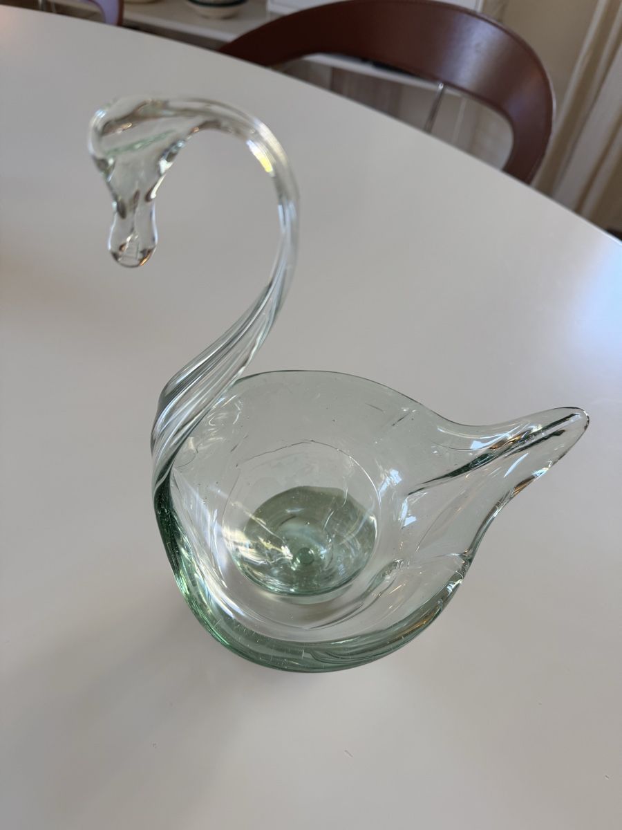 Bicchieri: Glass Swan Bowl – Usato da Zürich venduto da sar_bv7l