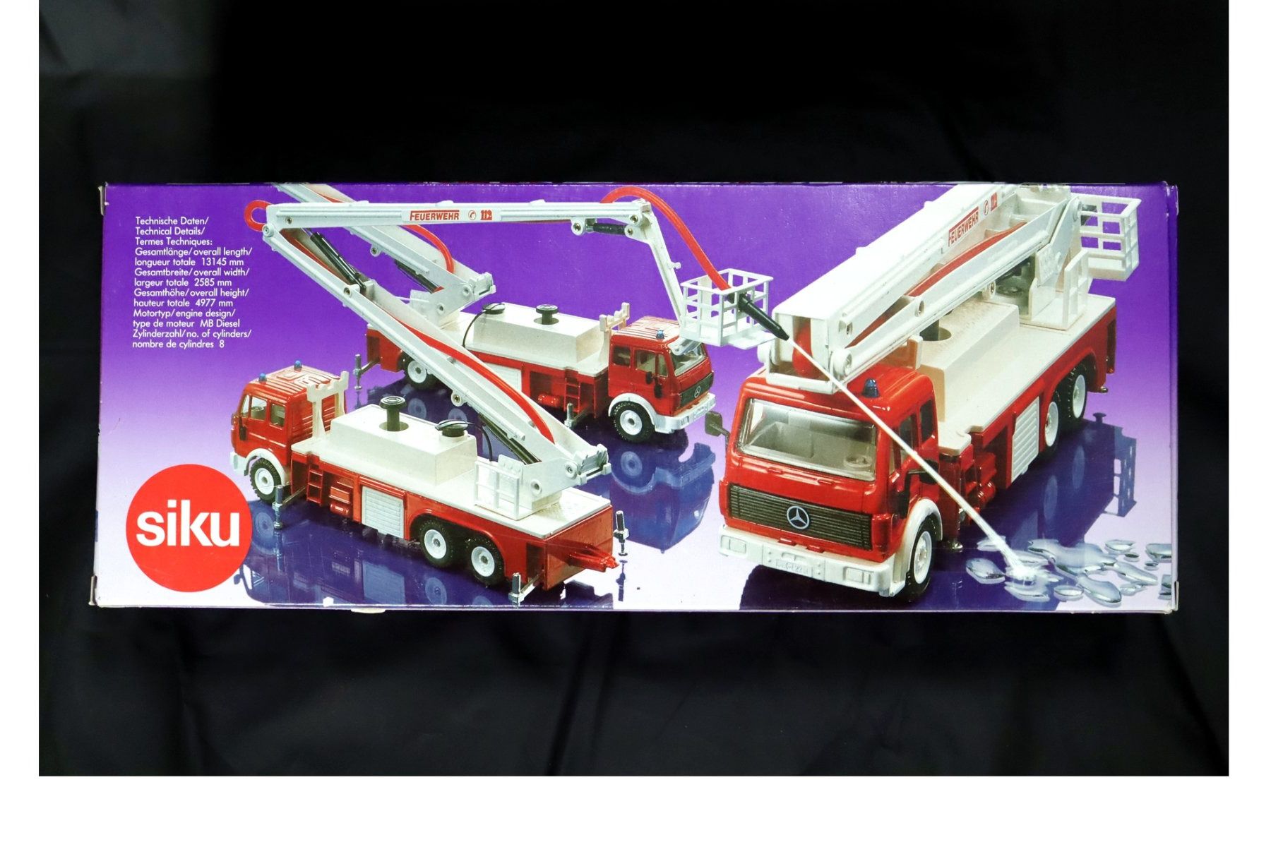 Mercedes-Benz Nacelle pompiers 1:55 Siku Super série 3720