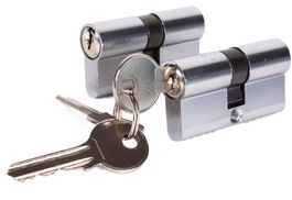 2 x SCHLOSSZYLINDER EURO GLEICHSCHLIESEND
