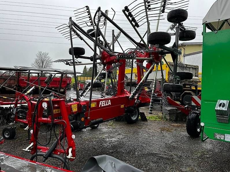 Raccolta foraggio grezzo: Doppelschwader Fella Juras 671 – Usato da Baar venduto da renewismer 1