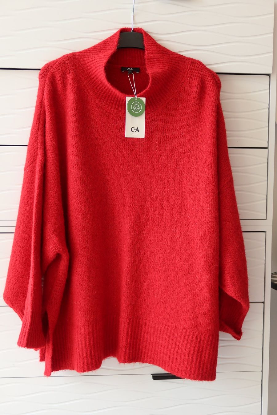 C&A Pullover & Sweatshirts: Roter Damenpullover Grösse 3XL - NEU – Neu und originalverpackt aus Zürich von Piki7 1
