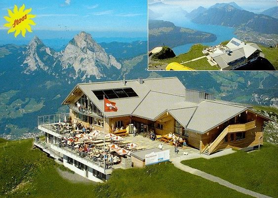 Cartes postales: STOOS Gipfelrestaurant Fronalpstock – D'occasion à Jona par philajona