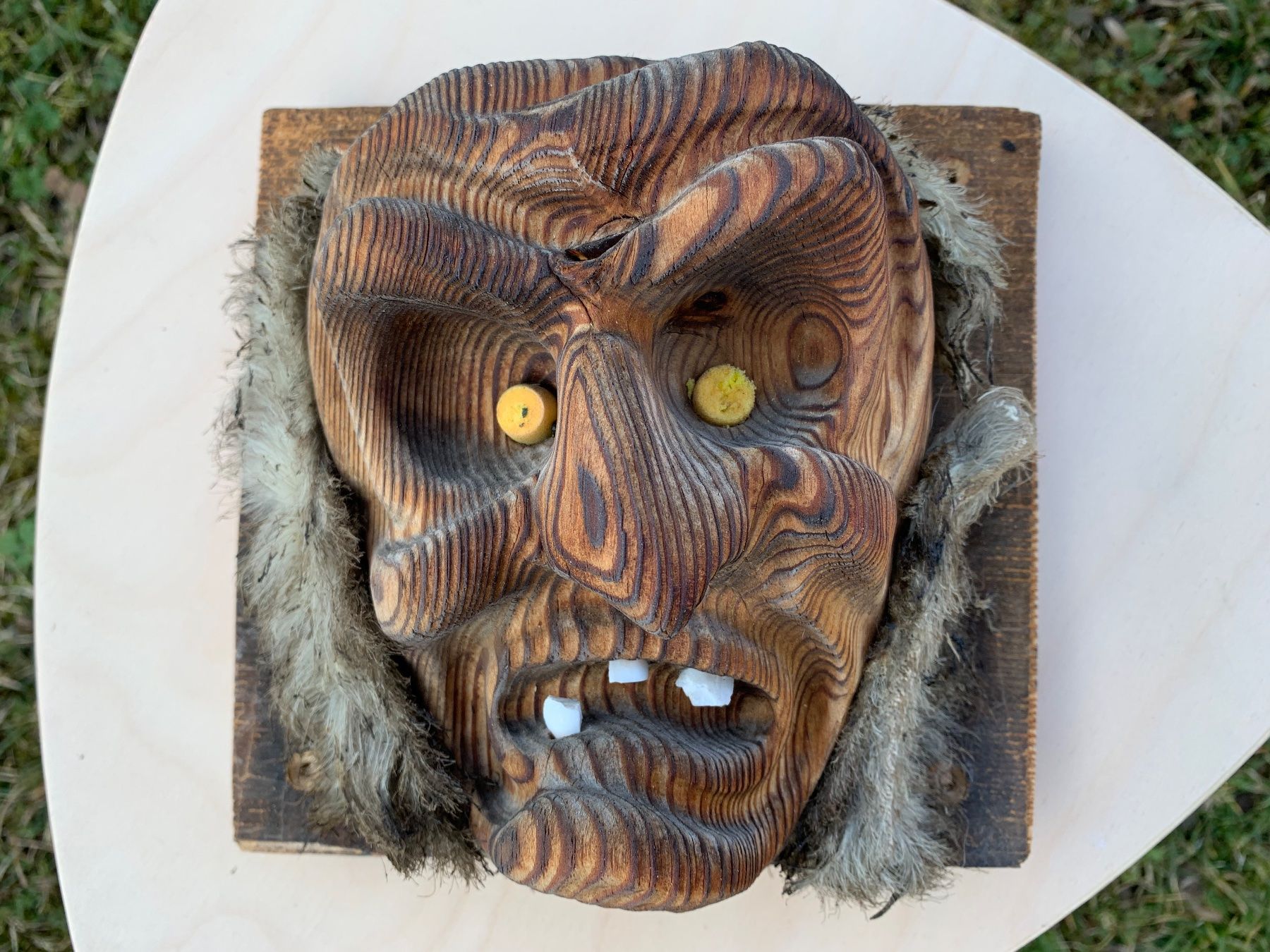 Altro in Antiquarato & Arte: schöne alte Walliser Holzmaske – Usato da Feldbach venduto da Olive1 7