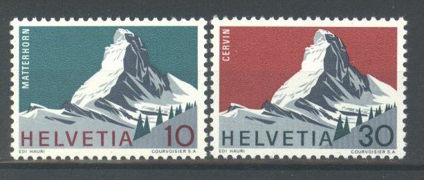 Tutti i francobolli: 1965, Sondermarken Schweizer Alpen ** – Usato da Willisau venduto da Vollstempel