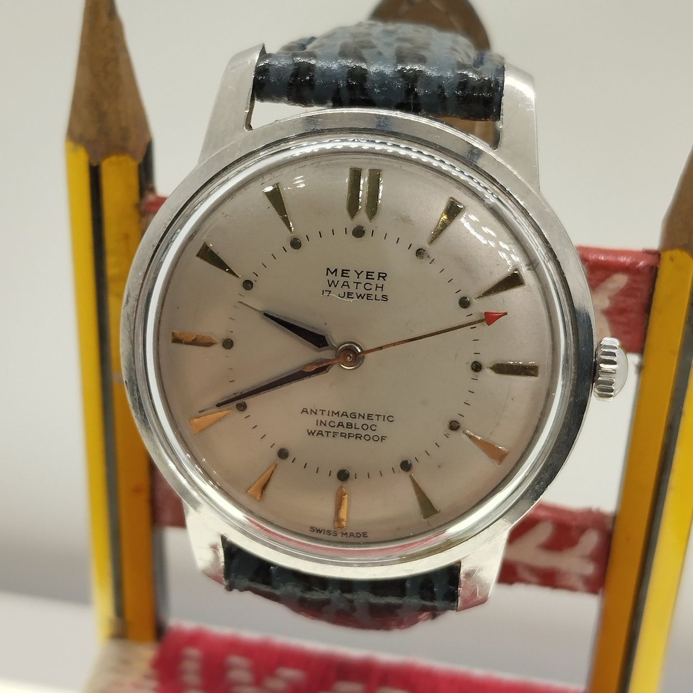 Orologi: Montre vintage Meyer – Usato da La Chaux-de-Fonds venduto da jac_9llg 4