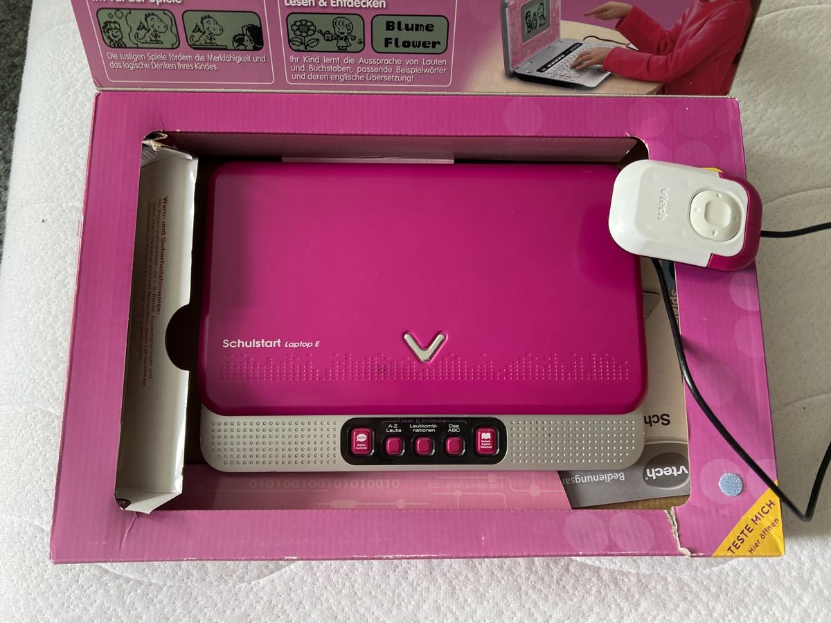 Vtech Spielzeuge: Schulstart vtech Laptop pink Kinder – Gebraucht aus Oberglatt ZH von  1