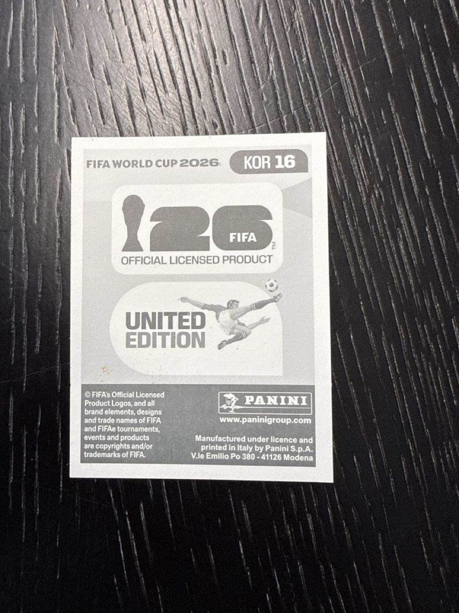 Panini Alben: Panini FIFA World Cup 2026. KOR 16 – Neu (gemäss Beschreibung) aus Oberweningen von Burlli 1