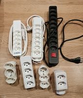 Steckdosenleisten, Mehrfachstecker div.