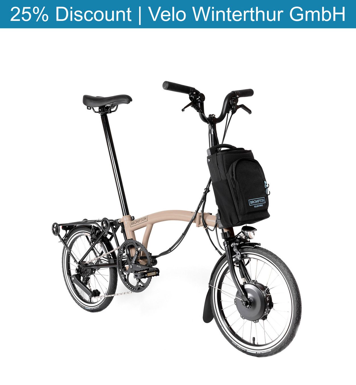 Velos: Faltvelo Brompton C Line Electric – Neu (gemäss Beschreibung) aus Winterthur von Velo_Winterthur