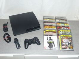 Sony Playstation 3 PS3 120GB + MEGA Zubehör